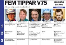 Fem tippar V75 Solvalla 8 februari 2014 fem tippar v