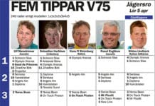 Fem tippar V75 Jägersro 5 april 2014 fem tippar v