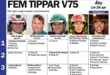 Fem tippar V75 Åby Olympiatravet 26 april 2014 fem tippar v olympiatravet