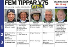 Fem tippar EXTRA V75 Copenhagen Cup fem tippar extra v till charlottenlund