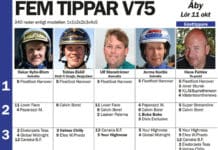 Fem tippar V75 till ÅBY 11 oktober 2014 fem tippar v