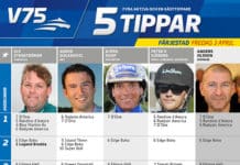 Fem tippar V75 till Långfredagen 2015 fem tippar v langfredagen