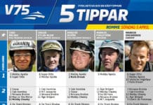 Fem tippar V75 till Romme Påskdagen fem tippar v