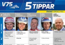 Fem tippar V75 till Örebro 2 maj 2015 fem tippar v orebro maj