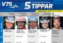 Fem tippar V75 till Bergsåker 31 oktober fem tippar v till bergsaker v lordag