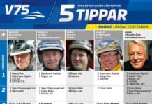 Fem tippar V75 till Romme 5 dec fem tippar v