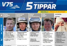 Fem tippar V75 Solvalla Annandag Jul fem tippar v