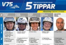 Fem tippar V75 till Färjestad 25 mars fem tippar v till farjestad