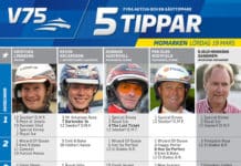 Fem tippar V75 till Momarken 19 mars fem tippar v till momarken