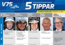 Fem tippar V75 till Copenhagen Cup dagen