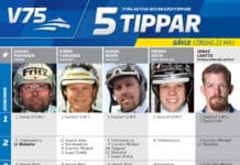 Fem tippar V75 till Gävle 21 maj 2016 fem tippar v75 gavle