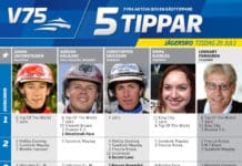 Fem tippar V75 till Jägersro 26 juli 2016 fem tippar hugo åbergs