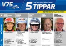 Fem tippar V75 till Romme 22 oktober 2016 fem tippar romme