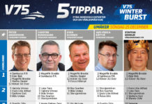 Fem tippar V75 till Umåker 25 december umåker 25 december