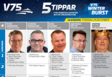 Fem tippar V75 till Uleåborg 29 december v75 tips