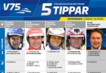 Fem tippar V75 Momarken 18 mars 2017 momarken 18 mars 2017