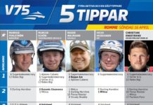 Fem tippar V75 till Romme 16 april 2017 femtipparv75romme