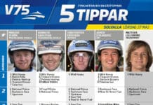 Fem tippar V75 till Lördag 27 maj Elitloppshelgen fem tippar elitloppet