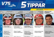 Fem tippar V75 till Jarlsberg 9 juli 2017 jarlsberg tippar
