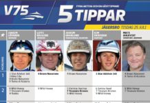 Fem tippar V75 till Jägersro Tisdag 25 juli 2017 fem tippar hugo åbergs 2017