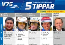 Fem tippar V75 till Bjerke 10 september 2017 tippar v75 bjerke