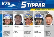 Fem tippar V75 till Romme 20 januari 2018 Fem tippar V75 till Romme 20 januari 2018
