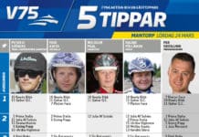 Fem tippar V75 till Mantorp 24 mars 2018 Fem tippar V75 till Mantorp 24 mars 2018