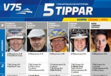 Fem tippar V75 till Romme Söndag 1 april Fem tippar V75 till Romme Söndag 1 april