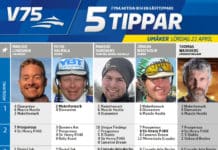 Fem tippar V75 till Umåker 21 april 2018 Fem tippar V75 till Umåker 21 april 2018