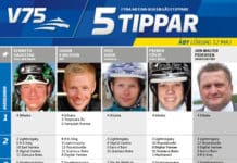 Fem tippar V75 till Åby Lördag 12 maj 2018 Fem tippar V75 till Åby Lördag 12 maj 2018