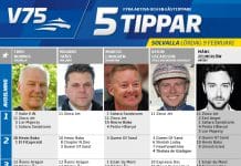 Fem tippar V75 Solvalla Lördag 9 februari 2019 Fem tippar V75 Solvalla Lördag 9 februari 2019