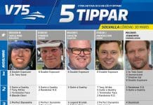 Fem tippar V75 Solvalla Lördag 30 mars 2019 Fem tippar V75 Solvalla Lördag 30 mars 2019