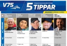 Fem tippar V75 till Jägersro Lördag 6 april 2019 fem jägersro alltomtrav