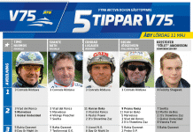 Fem tippar V75 till Åby Lördag 11 Maj 2019 https://v75resultat.today/
