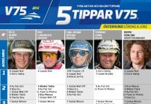Fem tippar V75 till Östersund Lördag 8 juni 2019 Fem tippar V75 till Östersund Lördag 8 juni 2019