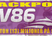 Jaga V86-Jackpoten med oss på Alltomtrav.info! Köp andelen ALLTOMTRAV.INFO V86 för endast 99:- så jagar vi miljonerna tillsammans på V86! 10 UNIKA ANDELAR! https://tillsammans.atg.se/inbjudan/J8G9-U7YF-54413