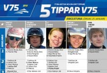 Fem tippar V75 till Eskilstuna Lördag 25 januari 2020 Fem tippar V75 till Eskilstuna Lördag 25 januari 2020
