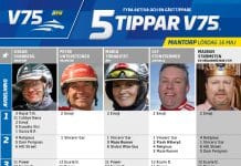 Fem tippar V75 till Mantorp 16 maj 2020 fem tippar mantorp