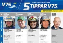 Fem tippar V75 till Östersund 6 juni – NATIONALDAGEN Fem tippar V75 till Östersund 6 juni - NATIONALDAGEN