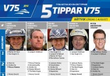 Fem tippar V75 till Rättvik lördag 1 augusti 2020 Fem tippar V75 till Rättvik lördag 1 augusti 2020
