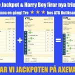 Jackpotslaget på Axevalla Hed med Janne & Harry! janne jackpot