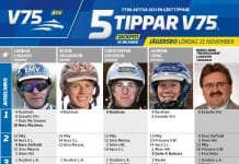 Fem tippar V75 till Jägersro 21 november 2020 Fem tippar V75 till Jägersro 21 november 2020