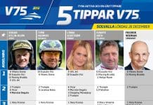 Fem tippar V75 till Solvalla 26 december 2020 Fem tippar V75 till Solvalla 26 december 2020