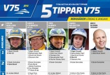 Fem tippar V75 till Bergsåker 9 januari 2021 Fem tippar V75 till Bergsåker 9 januari 2021