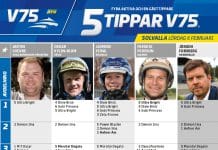 Fem tippar V75 till Solvalla 6 februari 2021 Fem tippar V75 till Solvalla 6 februari 2021