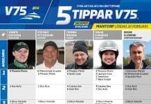 Fem tippar V75 till Mantorp 20 februari 2021 Fem tippar V75 till Mantorp 20 februari 2021
