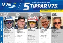 Fem Tippar V75 till Jägersro 20 november 2021 fem tippar v75 v46
