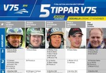 Fem tippar V75 till Solvalla 27 november 2021 fem tippar v75 v47 2021 solvalla