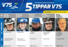 Fem tippar V75 till Solvalla 26 december 2021 fem tippar v75 v51 solvalla 26 december 2021