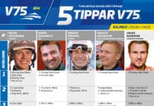 Fem tippar V75 inför KALMAR Lördag 5 mars 2022 fem tippar v75 v9 kalmar 5 mars 2022